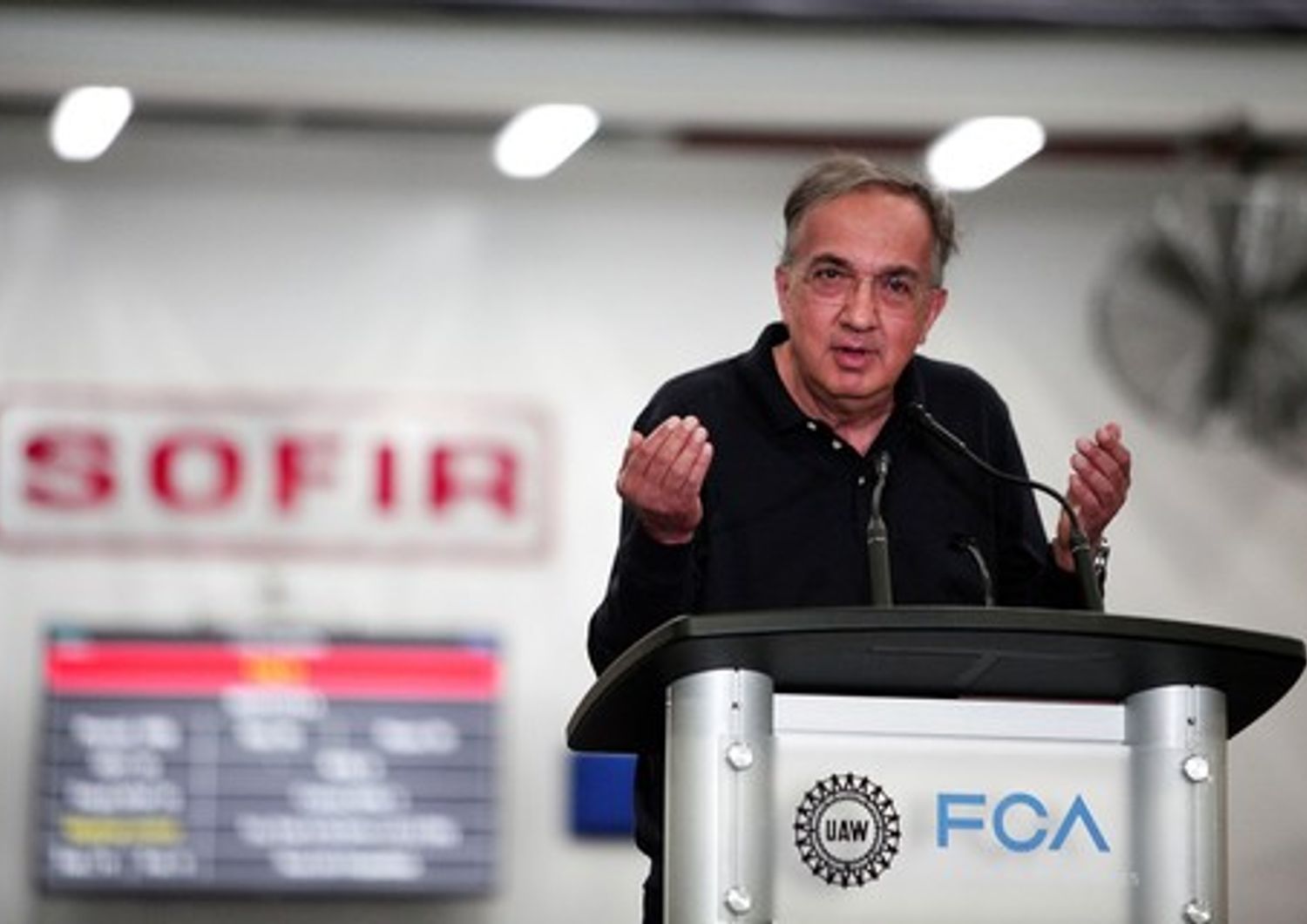 &nbsp;sergio marchionne - afp