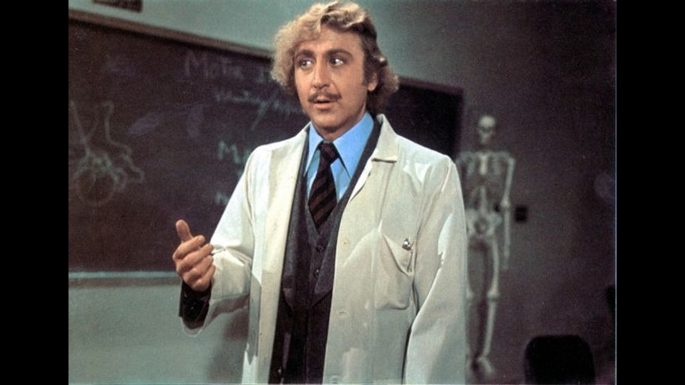 Gene Wilder in 'Frankenstein junior', 1974 (foto afp)