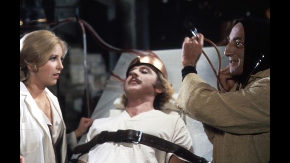 &nbsp;Gene Wilder in 'Frankenstein junior', 1974&nbsp;(foto afp)