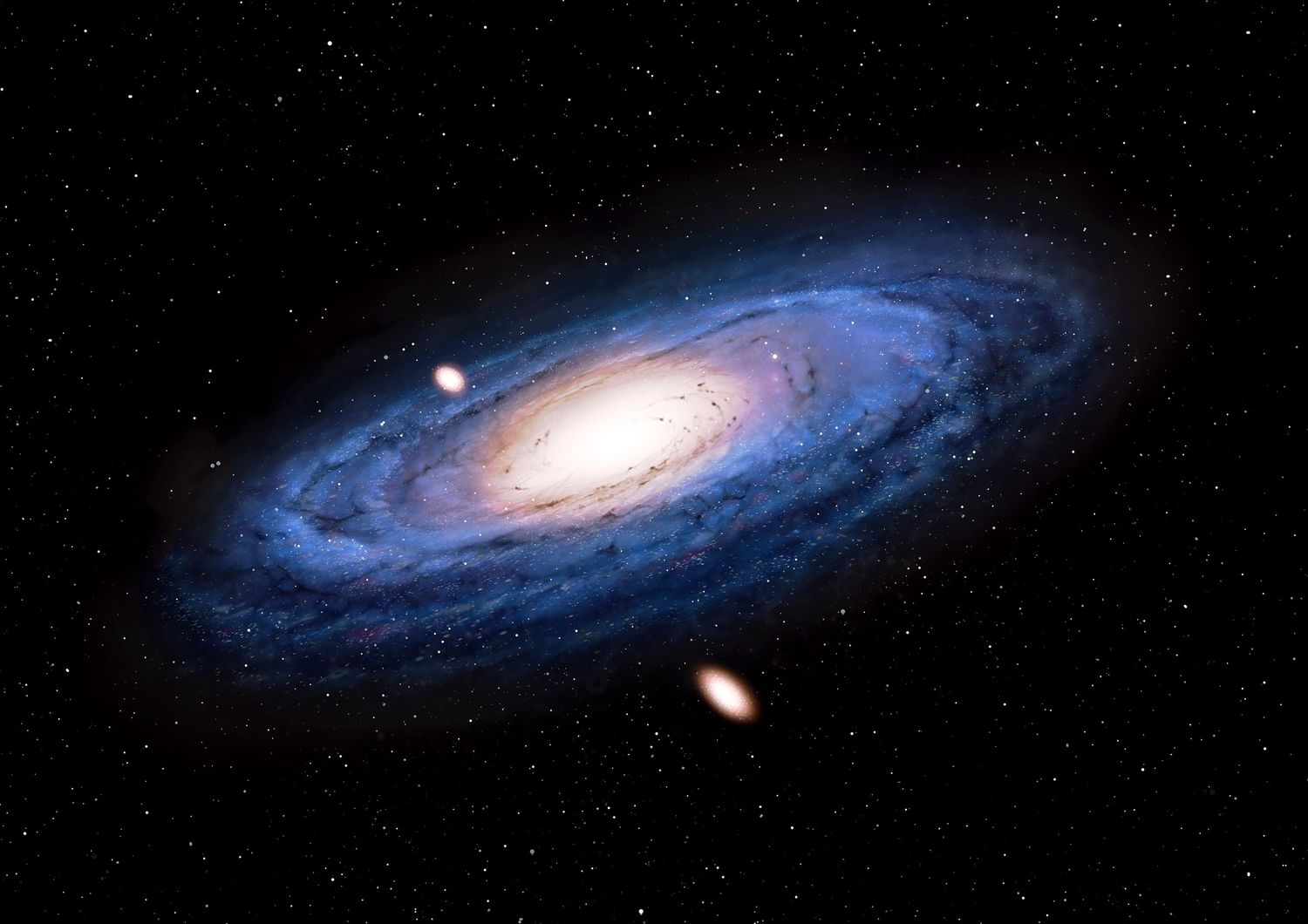 &nbsp; Spazio, galassia, costellazione Andromeda