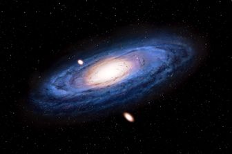 Spazio, galassia, costellazione Andromeda