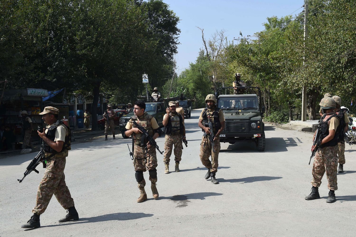 &nbsp;Peshawar, soldati, Pakistan