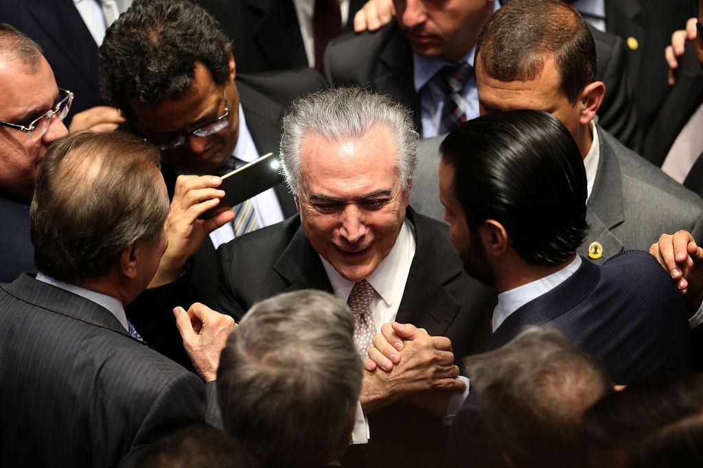 &nbsp;Il nuovo presidente del Brasile Michel Temer