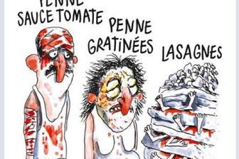 Charlie Hebdo vignetta terremoto