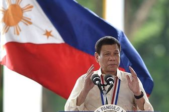 Presidente delle filippine Rodrigo Duterte - afp