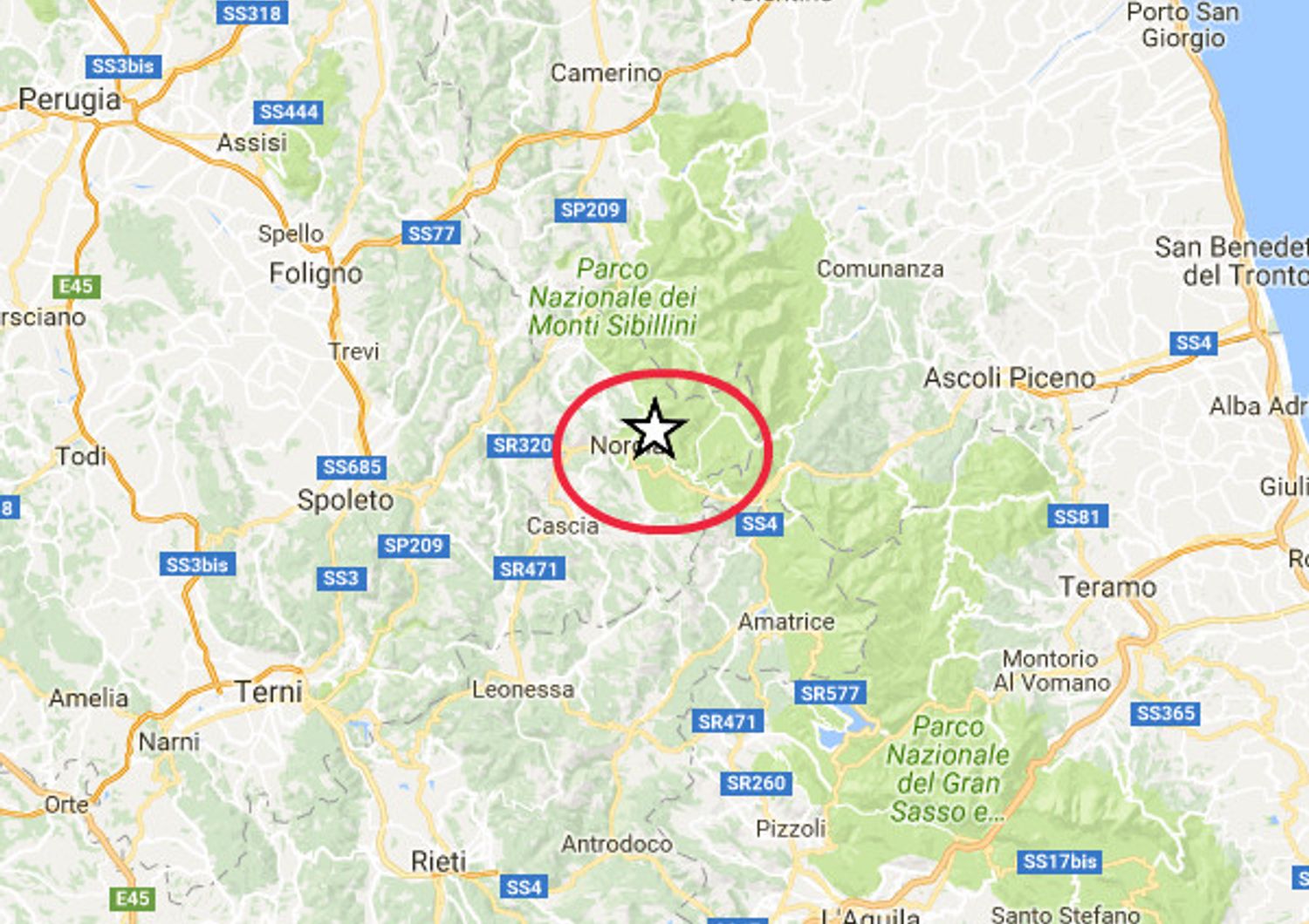 Terremoto scossa a Perugia - ingv&nbsp;