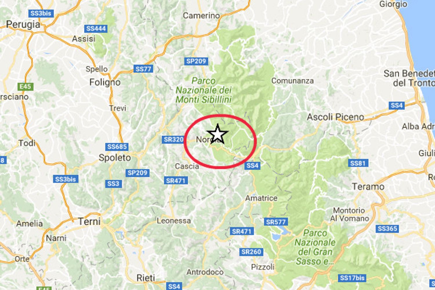 Terremoto scossa a Perugia - ingv&nbsp;