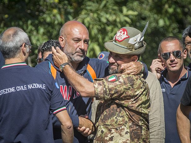 &nbsp; Inaugurato Ponte Amatrice, Sergio Pirozzi sindaco di Amatrice e Luca Zingaretti