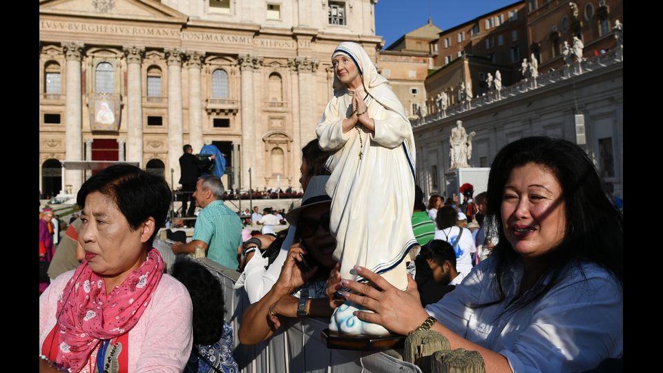 &nbsp;Citta' del Vaticano, Madre Teresa di Calcutta Santa&nbsp;