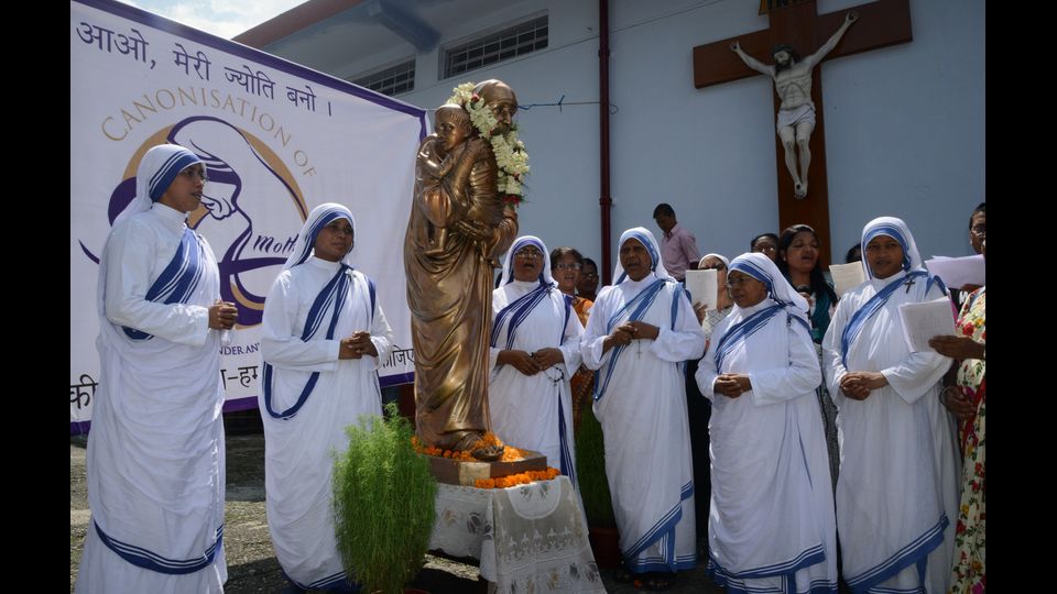 &nbsp;Cerimonia di canonizzazione Madre Teresa di Calcutta