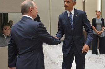 &nbsp;Obama Putin G20 Cina - afp