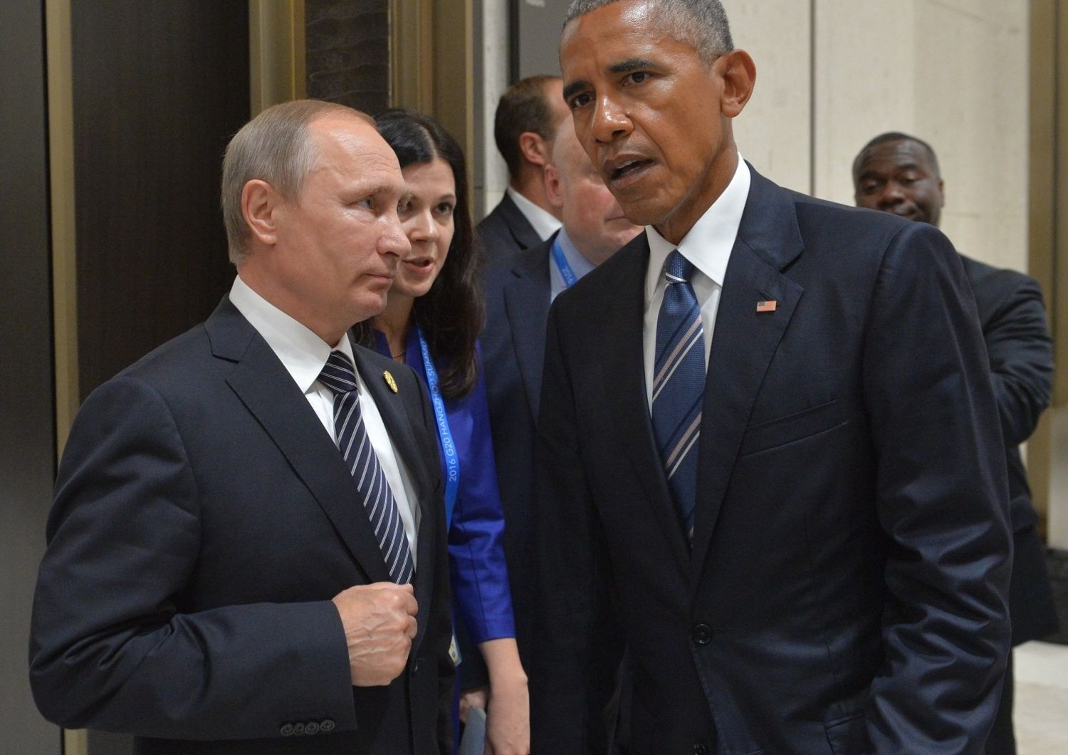 &nbsp;Putin Obama G20 Cina - afp