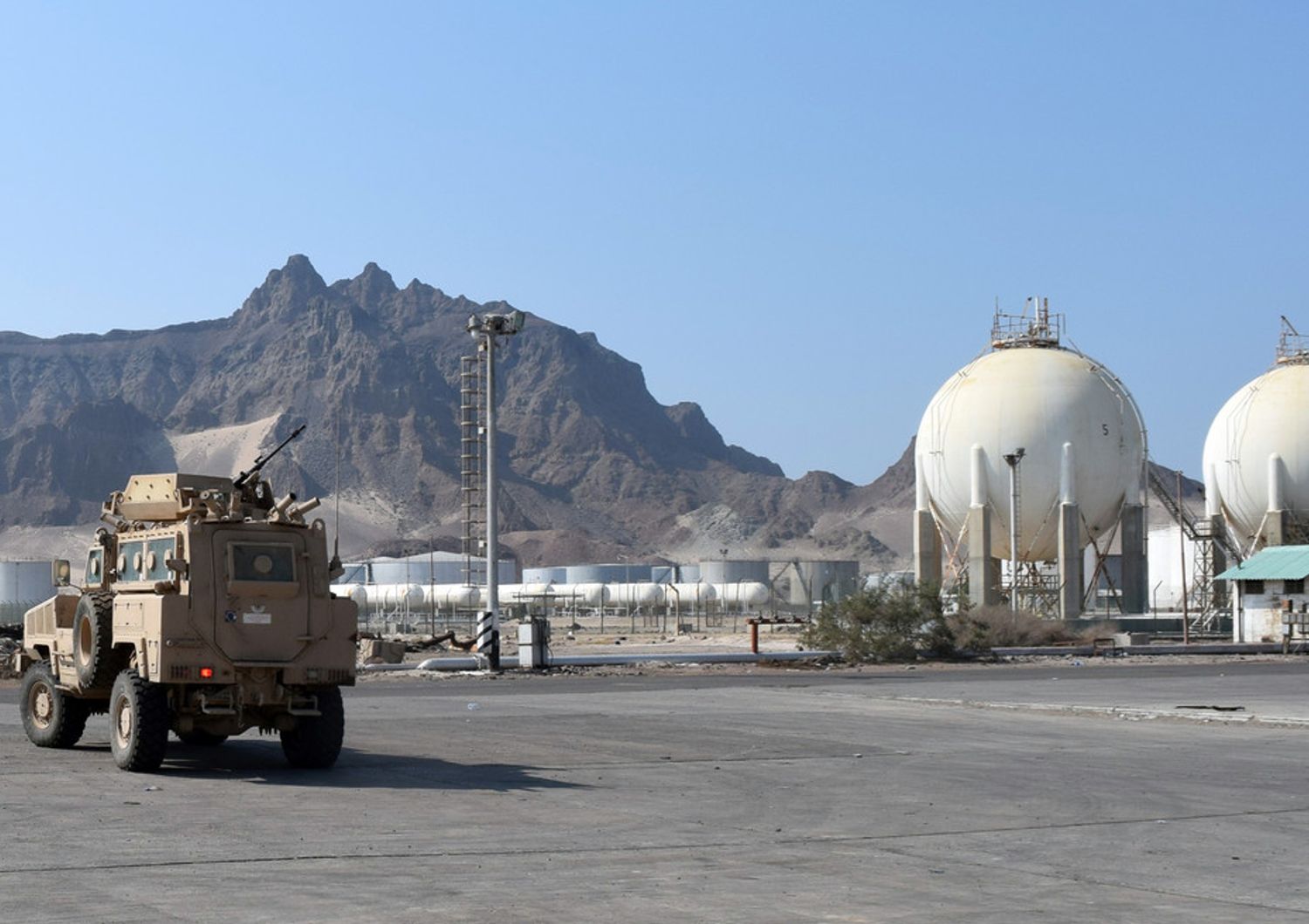 &nbsp;Yemen raffineria Aden (Afp)