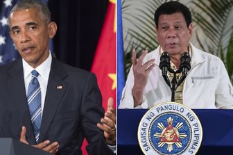 &nbsp;Rodrigo Duterte Barak Obama