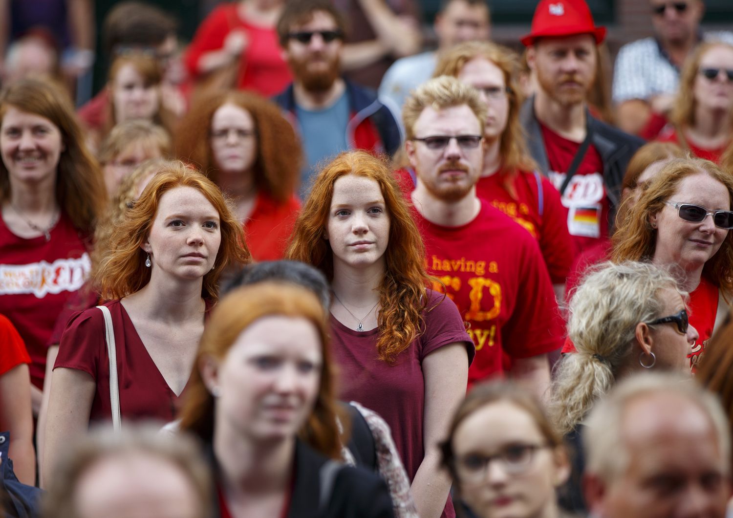Il&nbsp;RedHead Days, raduno mondiale delle&nbsp;persone con i capelli rossi (Agf)