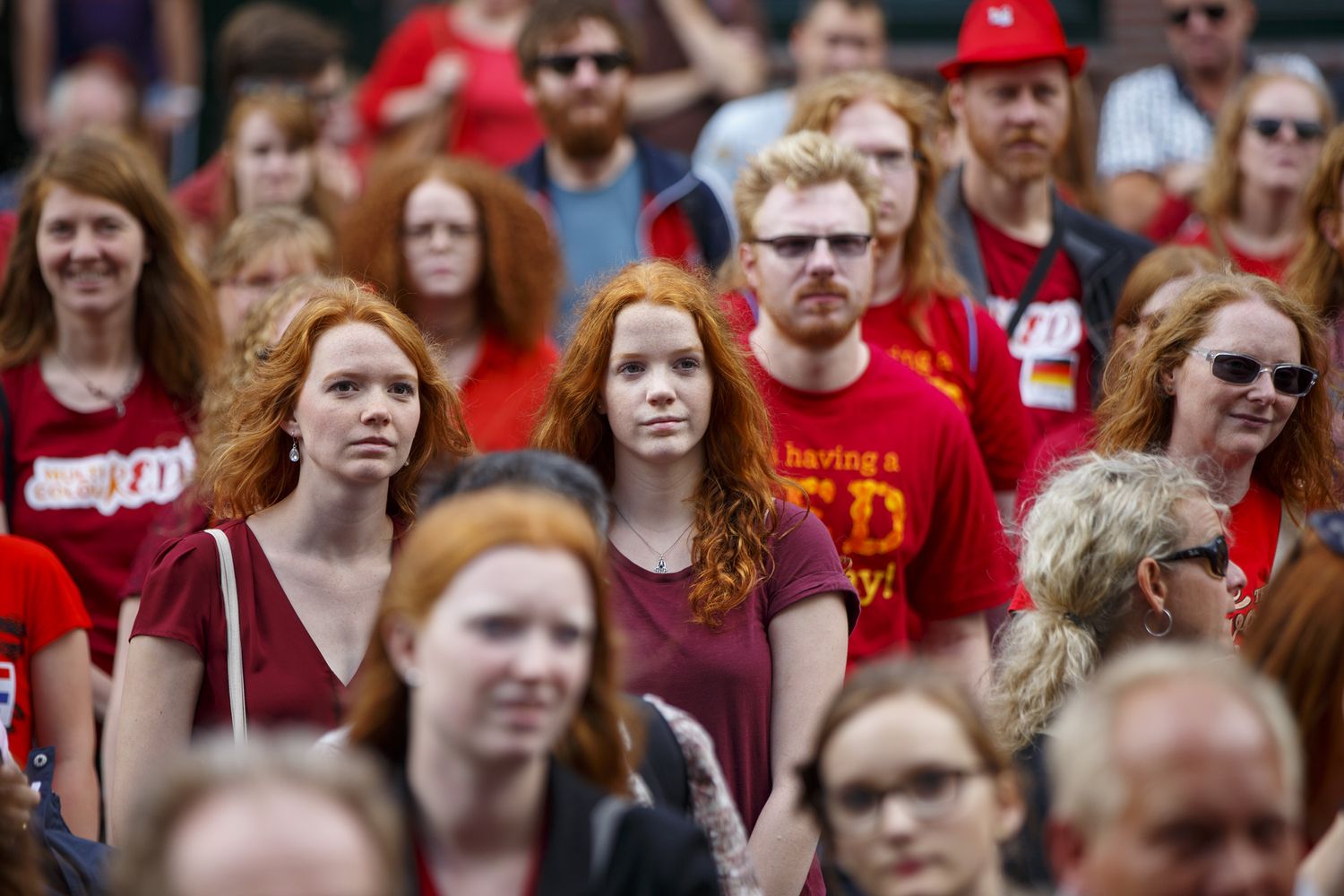 Il&nbsp;RedHead Days, raduno mondiale delle&nbsp;persone con i capelli rossi (Agf)