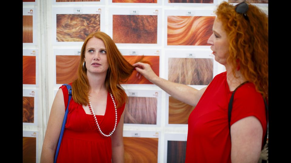 Il&nbsp;RedHead Days, raduno mondiale delle&nbsp;persone con i capelli rossi (Agf)