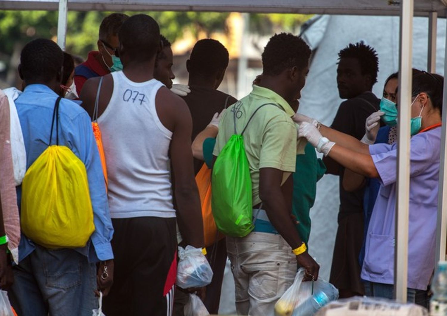 &nbsp;profughi rifugiati migranti immigrati - afp