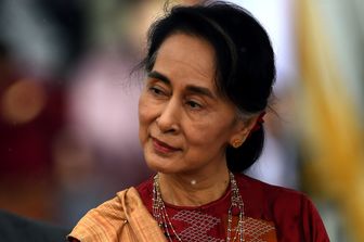&nbsp;Aung San Suu Kyi (Afp)