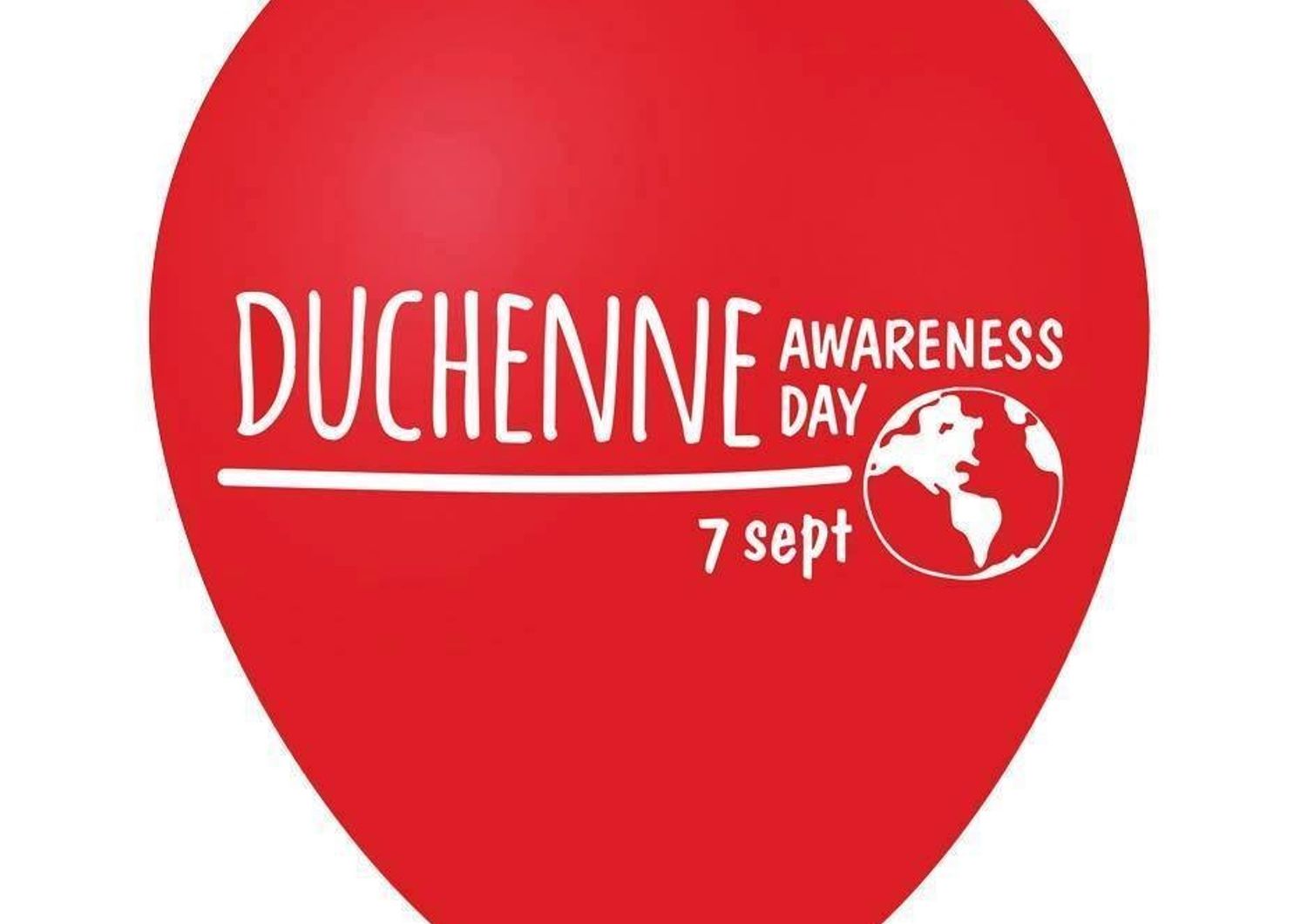Simbolo Giornata Mondiale di Sensibilizzazione sulla distrofia muscolare di Duchenne