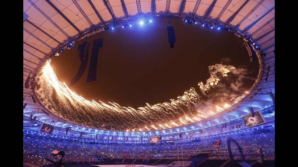 &nbsp;Cerimonia apertura paralimpiadi Rio 2016 (Afp)