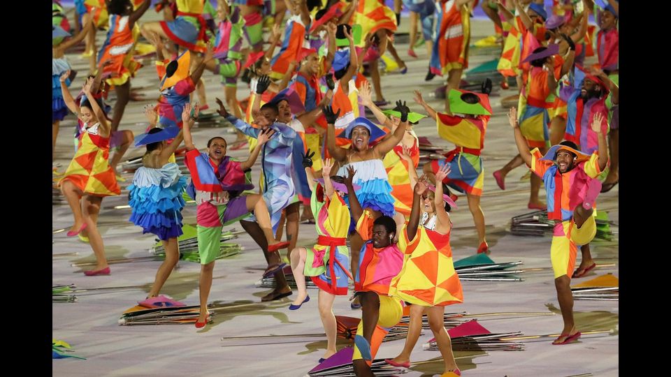 &nbsp;Cerimonia apertura paralimpiadi Rio 2016 (Afp)