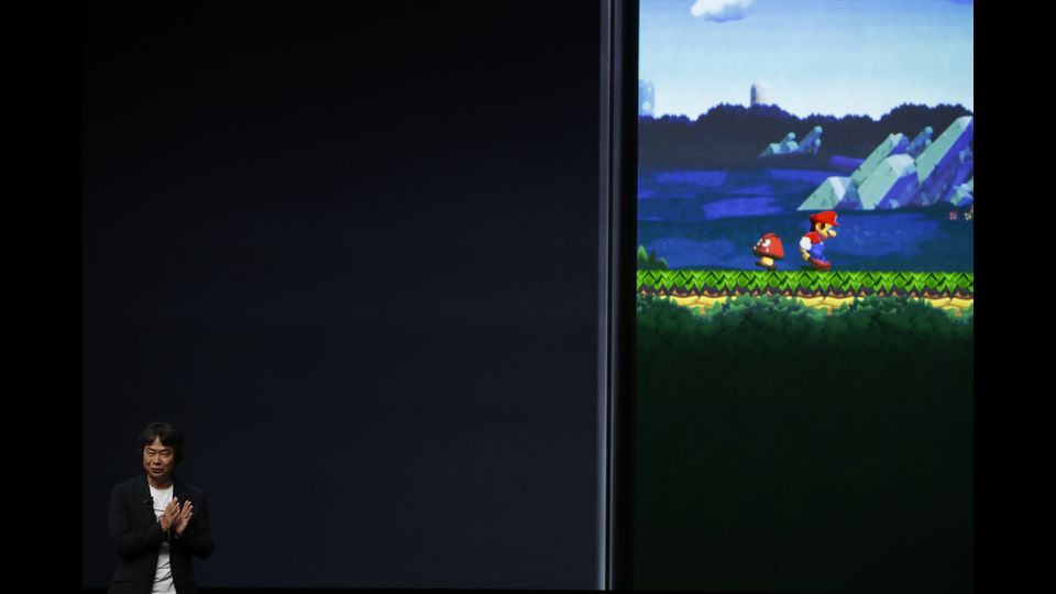 Super Mario&nbsp;salta sull'iPhone (Afp)