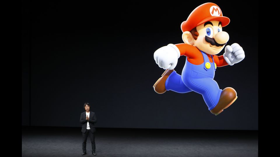 &nbsp;Super Mario&nbsp;salta sull'iPhone (Afp)