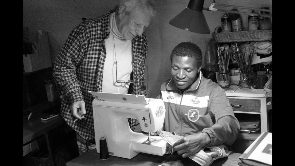 Henry Niaseche, sarto si perfeziona a bottega