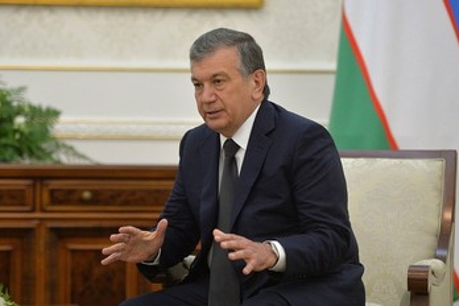 premier Uzbekistan Shavkat Mirziyoyev (Afp)&nbsp;