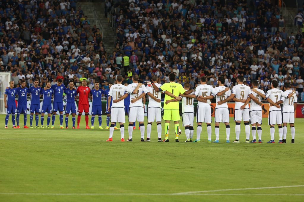 &nbsp;qualificazioni Mondiali calcio Israele-Italia (Afp)
