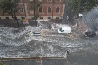 &nbsp;Roma temporale allagamenti maltempo