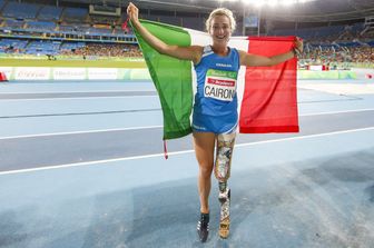 &nbsp;Martina Caironi argento paralimpiadi Rio