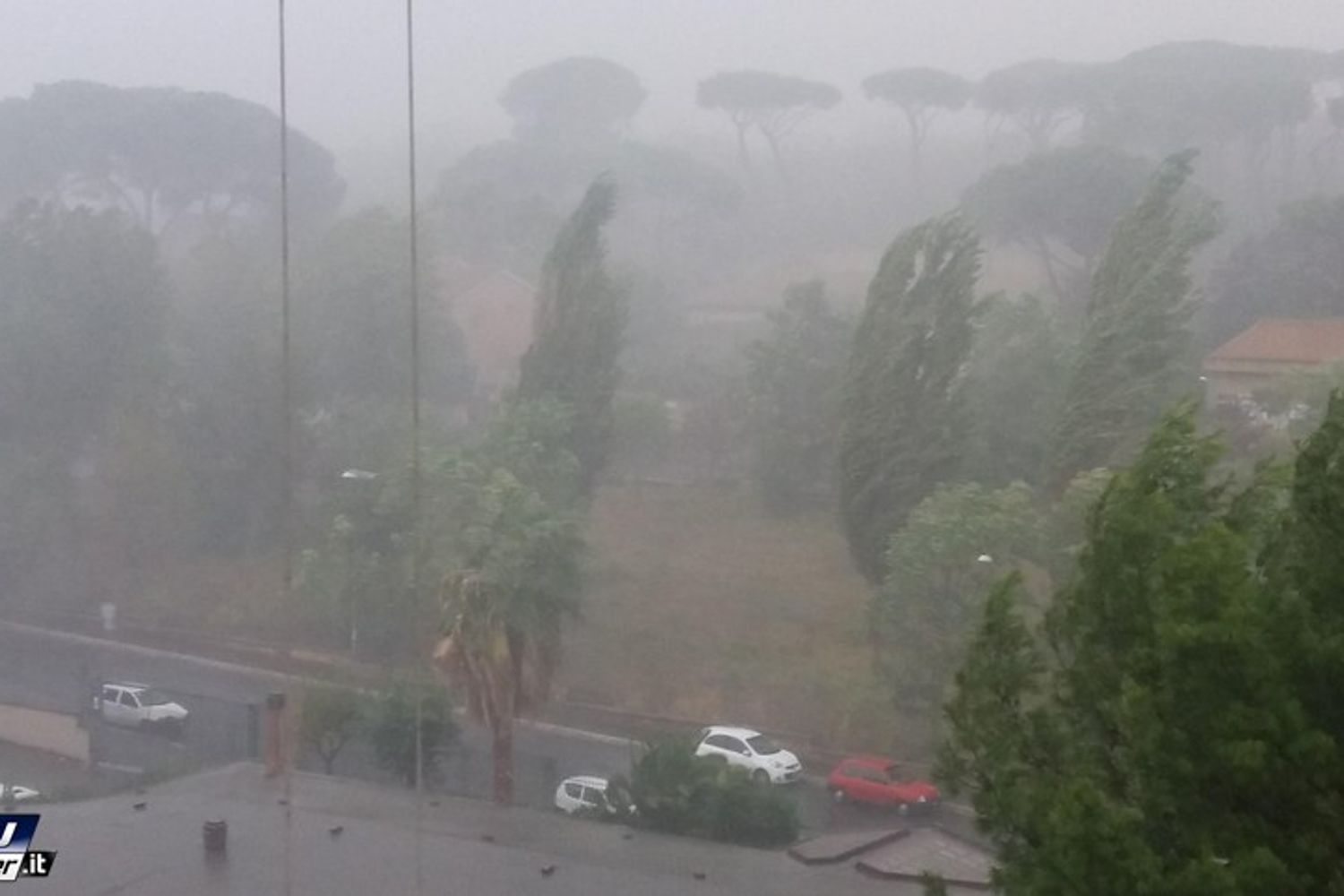 &nbsp;Nubifragio Roma temporale