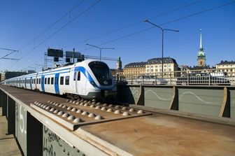 &nbsp;Svezia treno treni alta velocit&agrave; binari stazione - afp