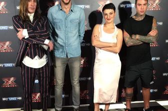 &nbsp;XFactor giuria Fedez Arisa Soler Agnelli - fb