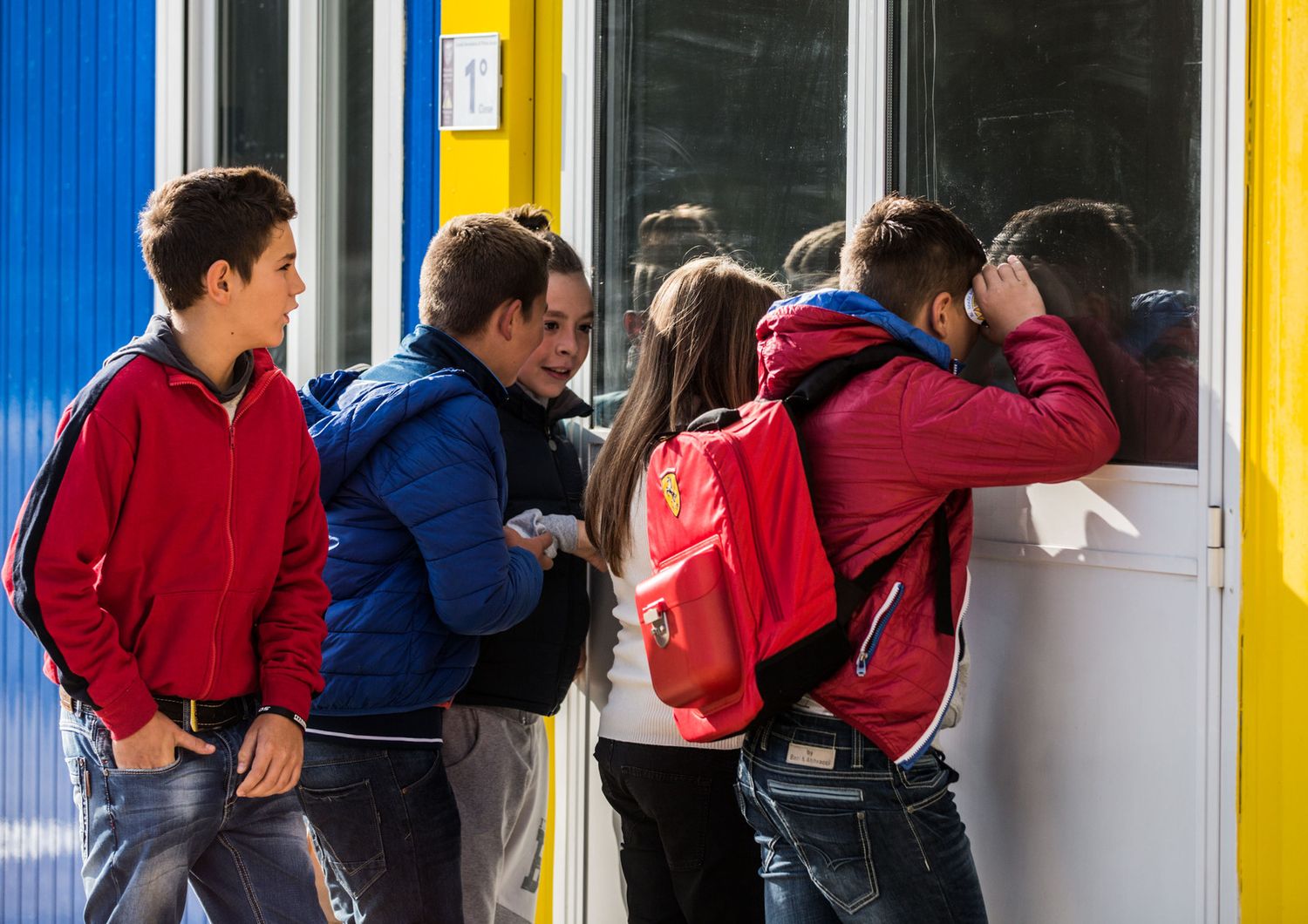 Scuola inaugurazione nuova scuola Amatrice (Agf)&nbsp;