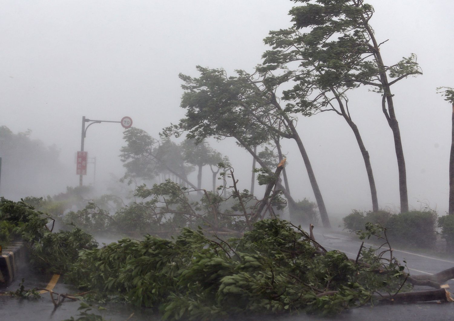 &nbsp;Taiwan tifone Meranti (Afp)