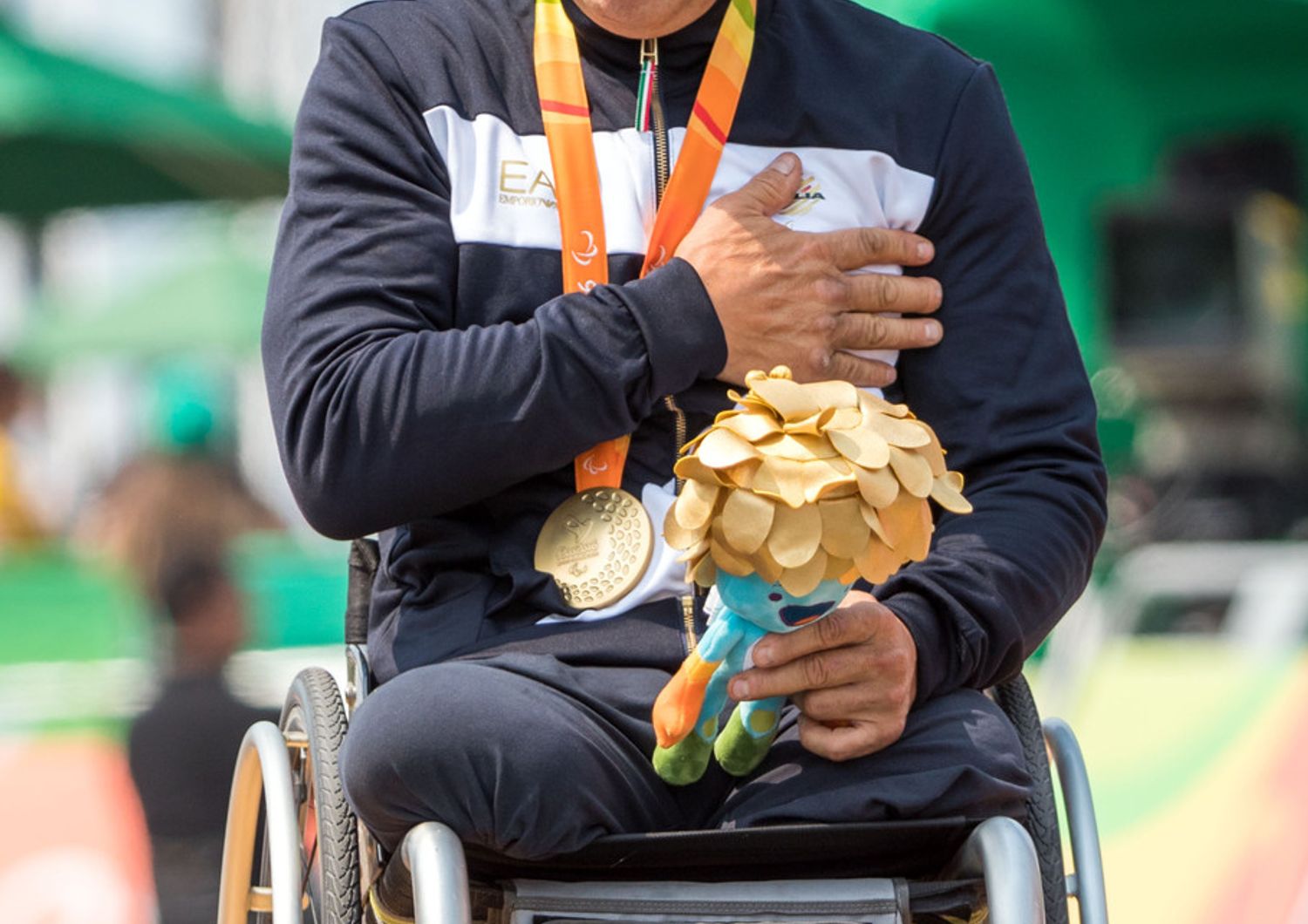 &nbsp;Zanardi oro paralimpiadi Rio