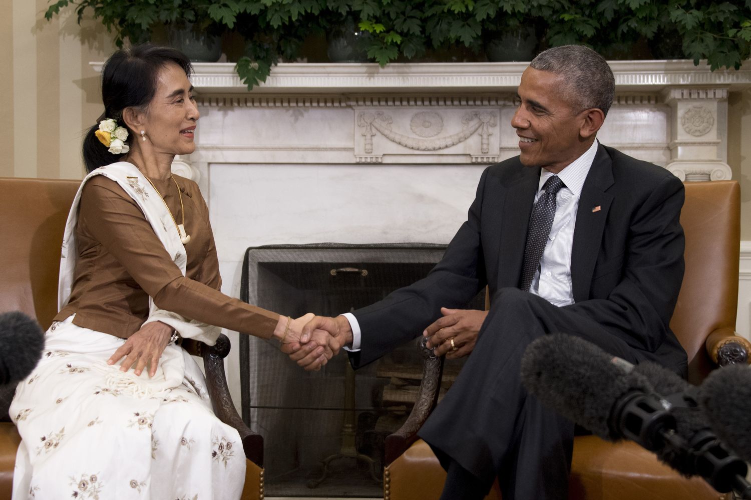 &nbsp;Obama Aung San Suu Kyi