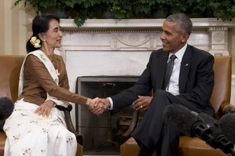 &nbsp;Obama Aung San Suu Kyi