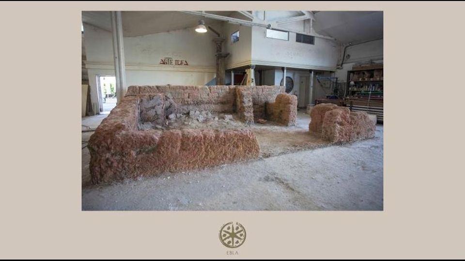 Particolari della ricostruzione dei monumenti danneggiati dall'Isis (foto Associazione Incontro di Civilta') &nbsp;
