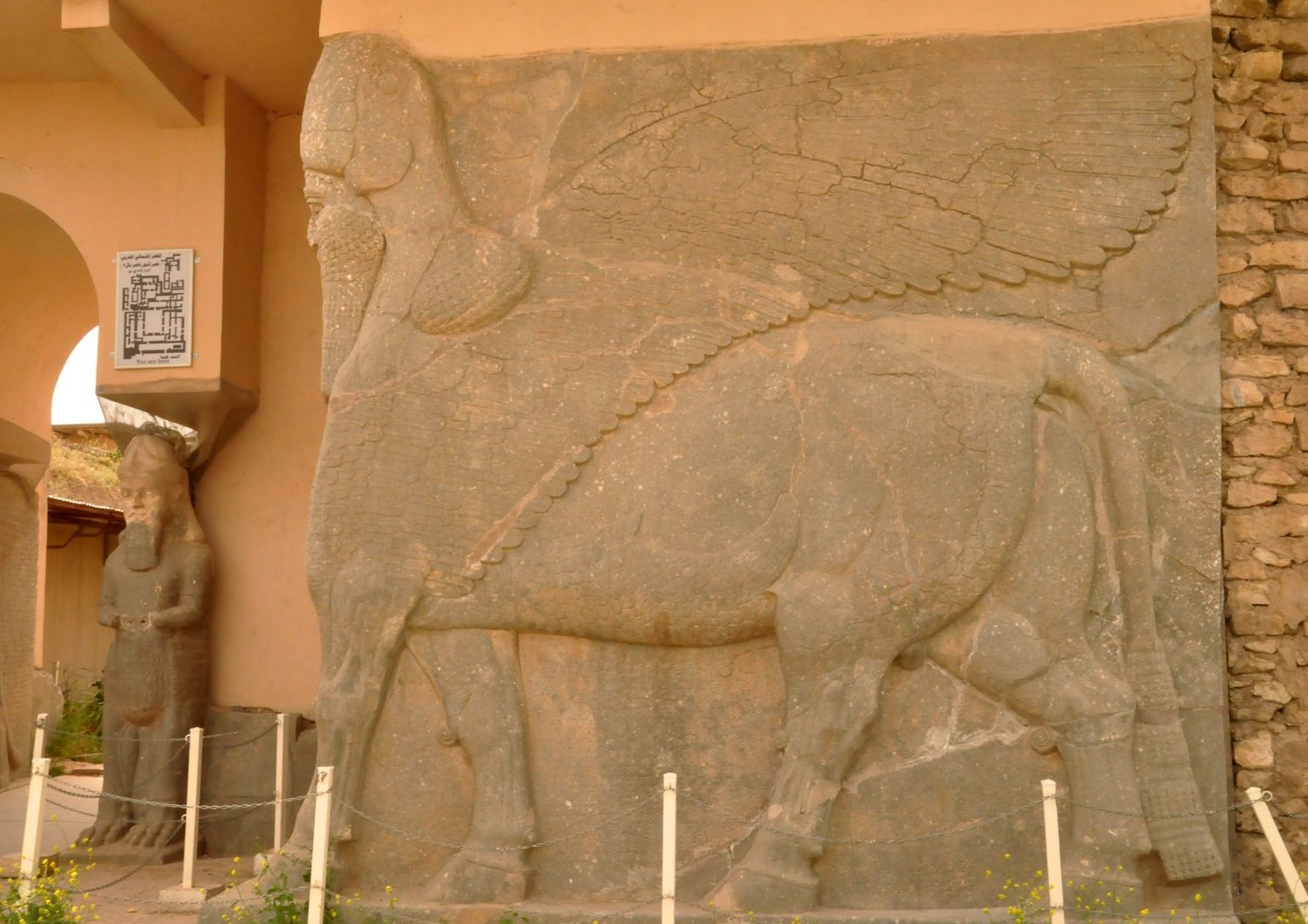 &nbsp;Iraq - Toro alato di Nimrud (Afp)