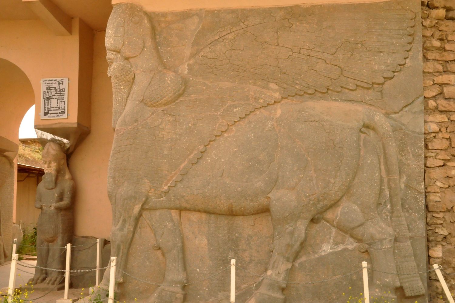&nbsp;Iraq - Toro alato di Nimrud (Afp)