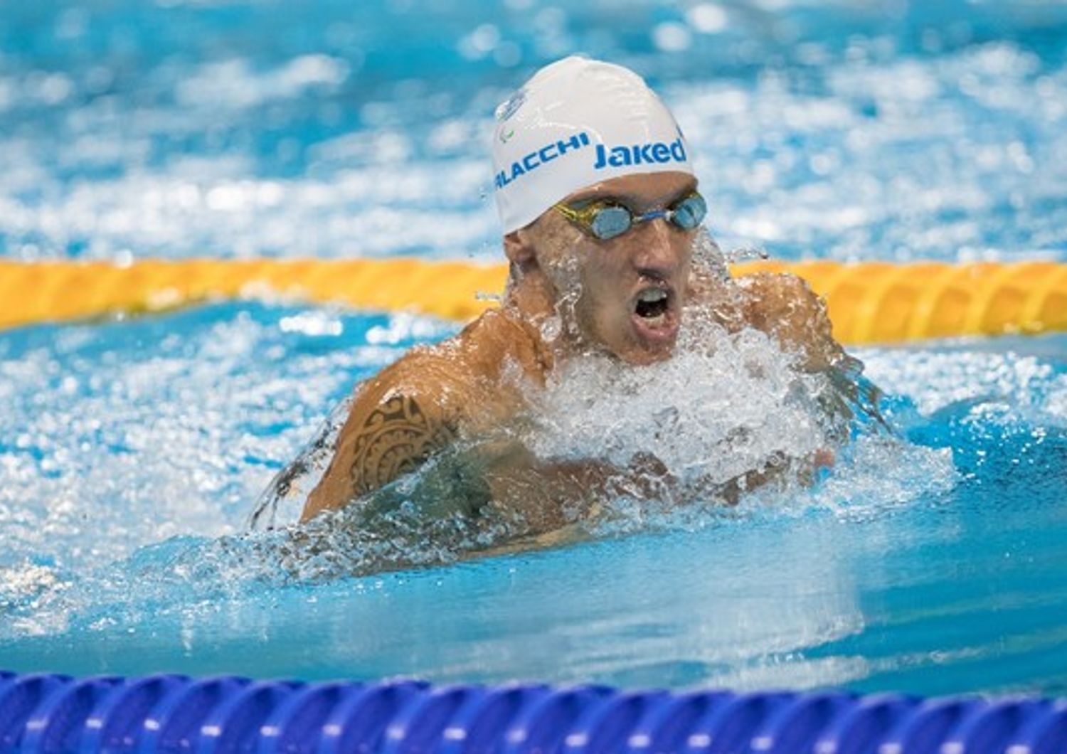 &nbsp;Rio 2016 Paralimpiadi Morlacchi nuoto (afp)