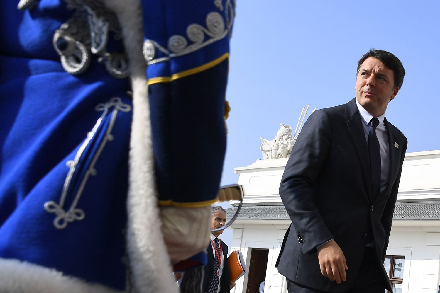 Renzi a Bratislava vertice Ue (Afp)&nbsp;