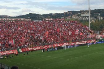&nbsp;Stadio Renato Curi Perugia partita ternana perugia tifoso morto