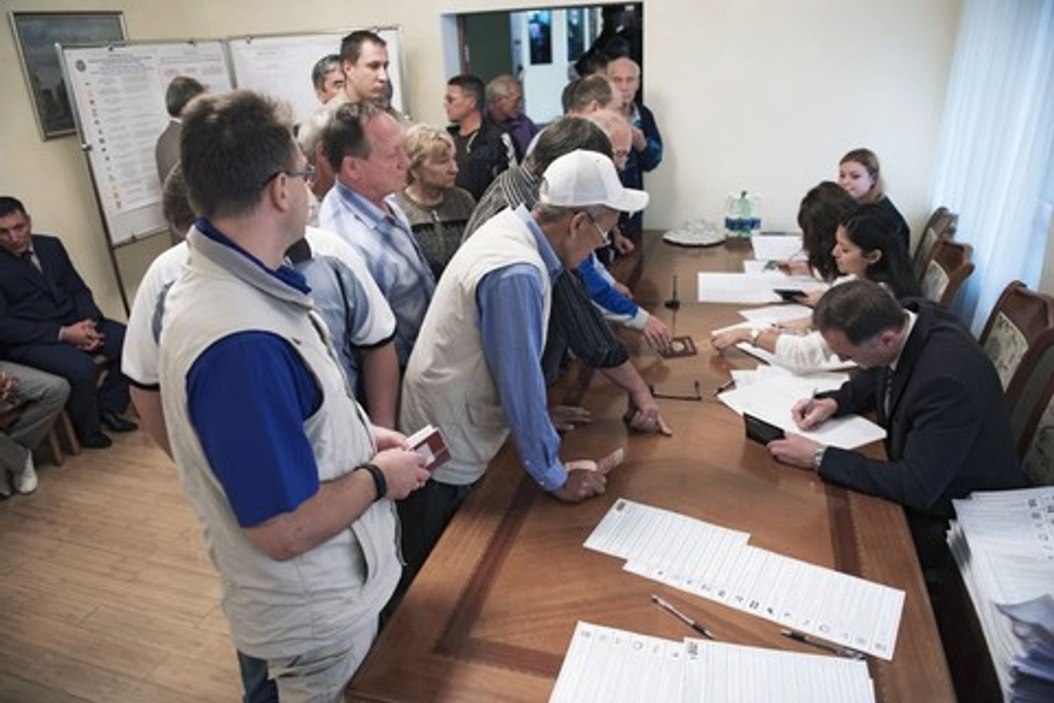 &nbsp;russia duma elezioni affluenza urne (afp)