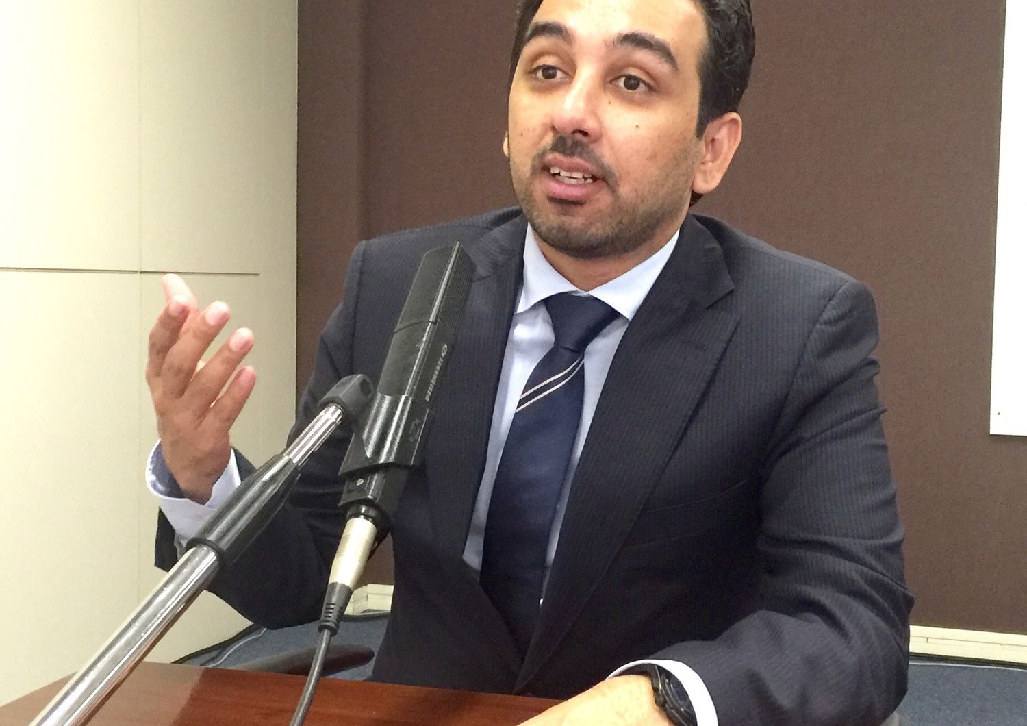 Mohamed Al Mheiri, responsabile Media e marketing National centre of meteorology and seismology di Abu Dhabi