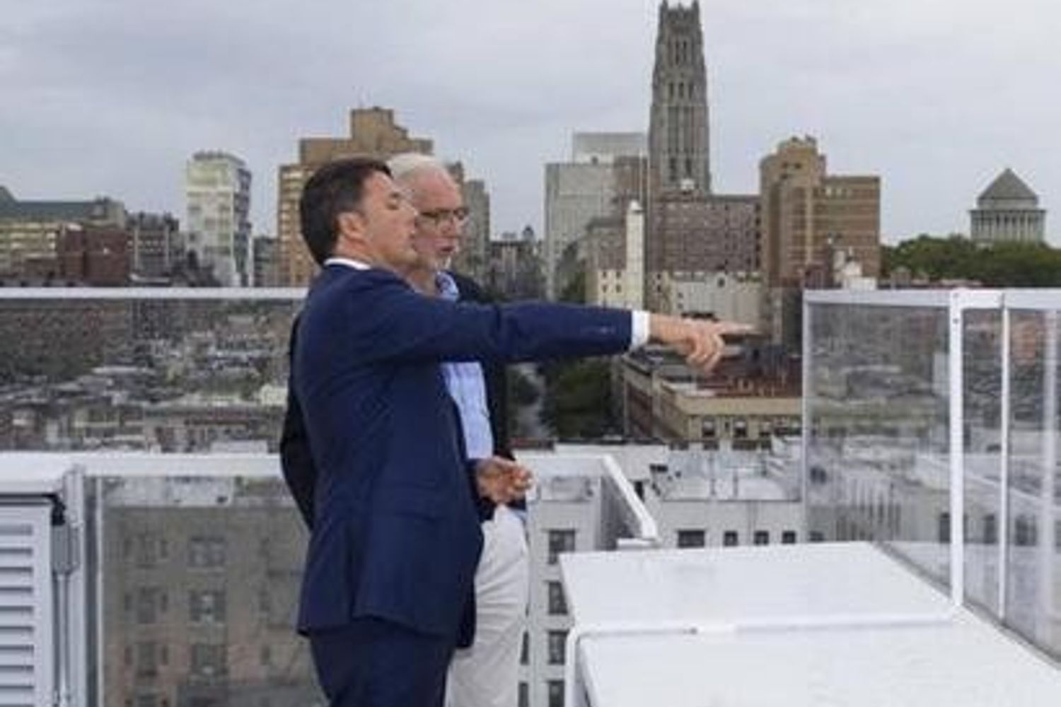 &nbsp;Renzi Bono Vox nw York (twitter)